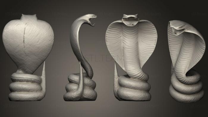 Статуэтки животных Wooden Cobra